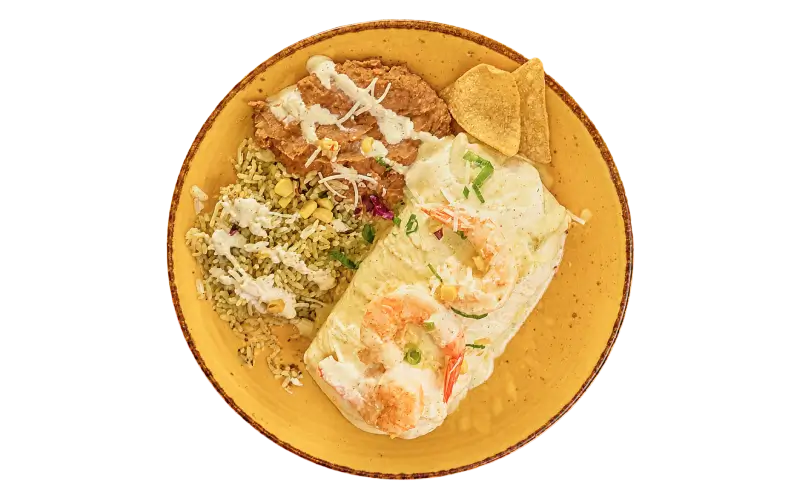 Burritos — Mexican menu at Tacos 'N' Tequilas