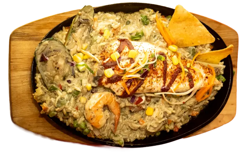 Mains / Platos — Mexican menu at Tacos 'N' Tequilas