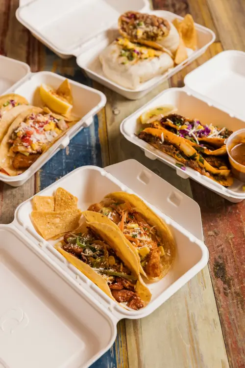 Modern Mexican tacos at Tacos 'N' Tequilas